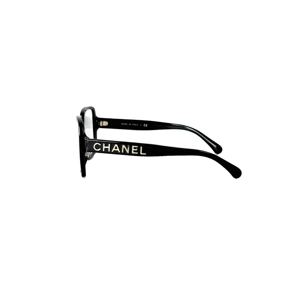 Chanel Black Clear Sunglasses