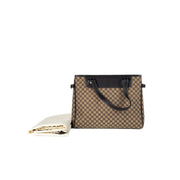 Celine 1970-2000 Macadam Coated Canvas Tote Bag