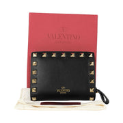 Valentino Black Rockstud Wallet