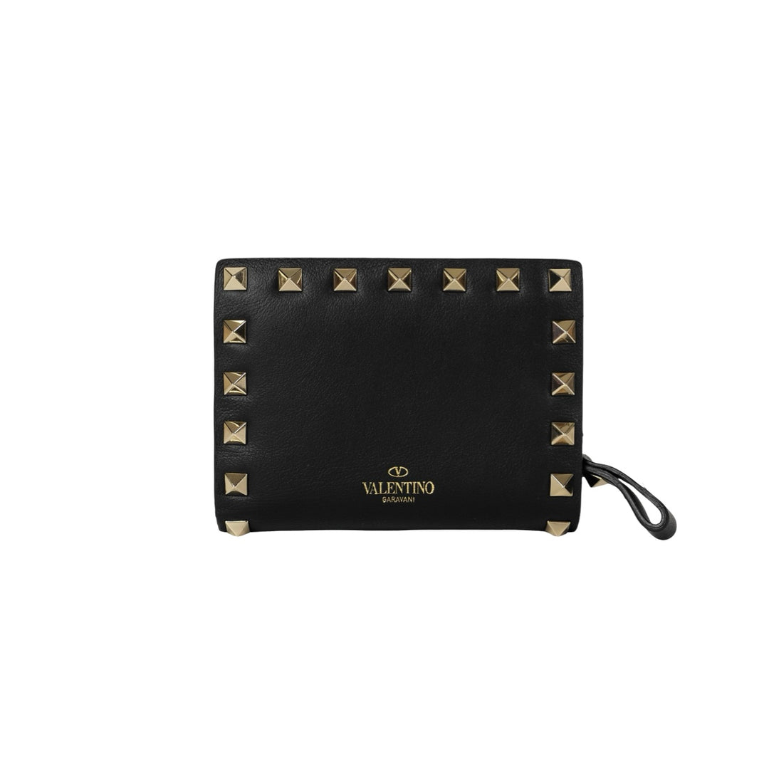 Valentino Black Rockstud Wallet