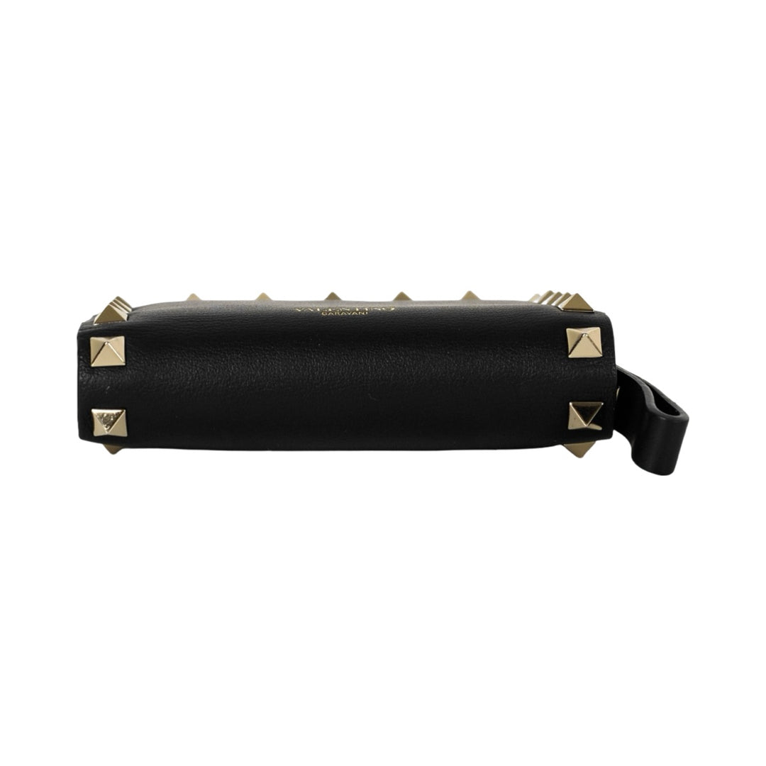 Valentino Black Rockstud Wallet