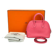 Hermes Bolide Mini Bag Pink 8W Chevre Mysore