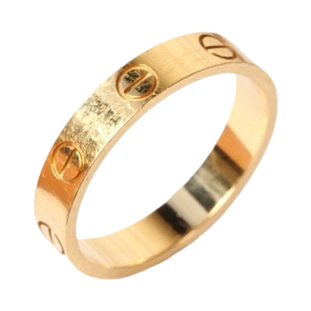 Cartier Love Yellow Gold Ring #52