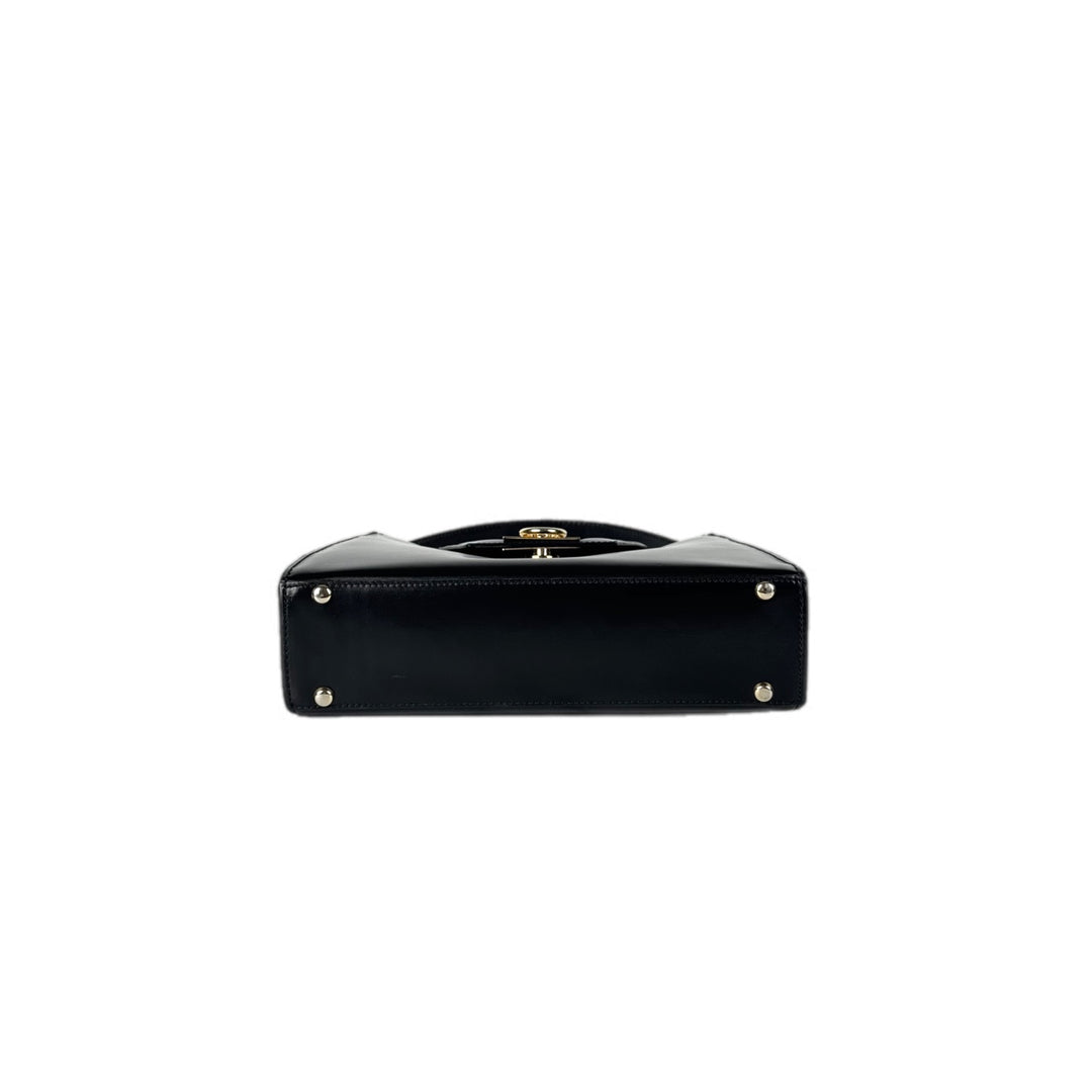 Celine Vintage Black Leather Bag