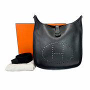 Hermes Evelyne  29cm Black Bag