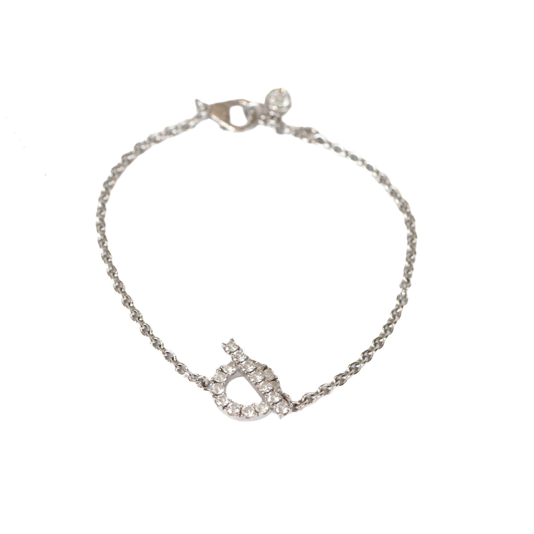 Hermes Finesse 18k White Gold Bracelet Jewelry
