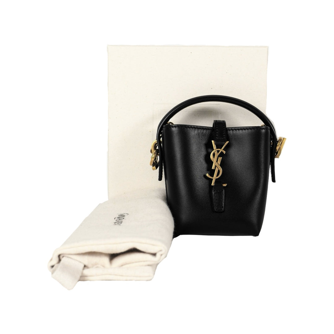 Pre-owned YSL Le 37 Micro Bag Black Calfskin - photo 2