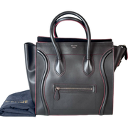 Pre-owned Celine Black Luggage Bag in Calfskin - photo 2