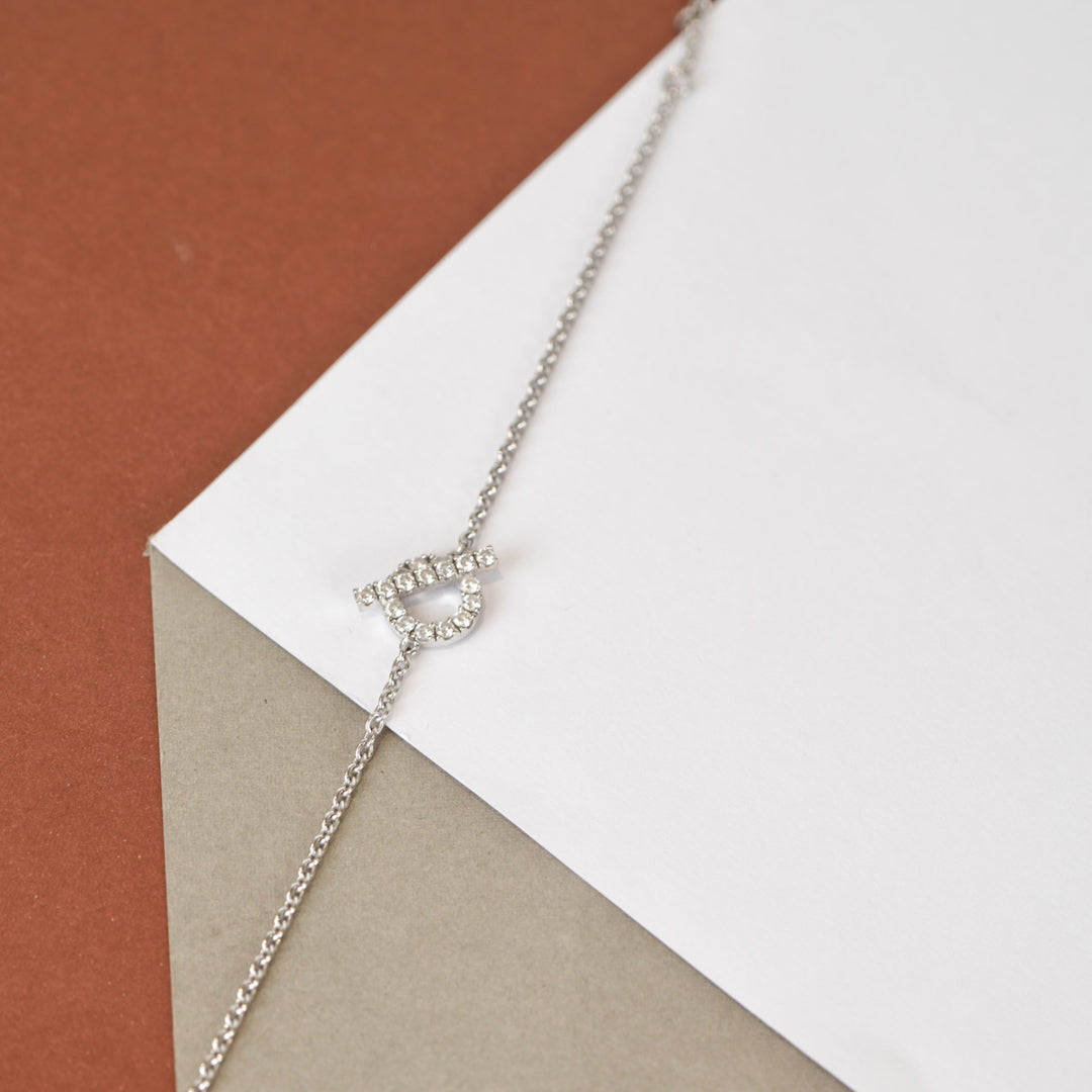 Hermes Finesse 18k White Gold Bracelet Jewelry