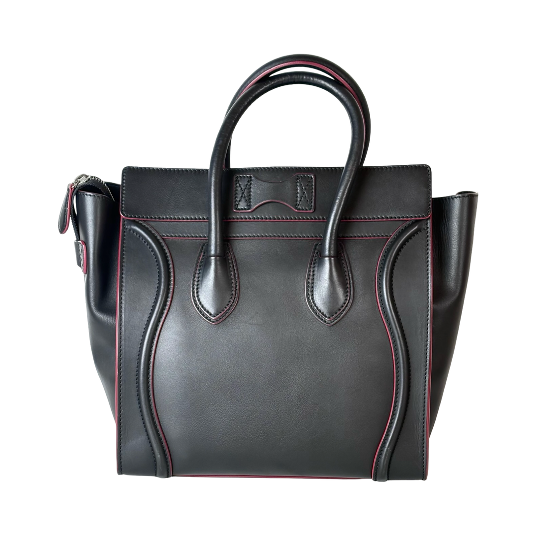 Celine Black Luggage Bag