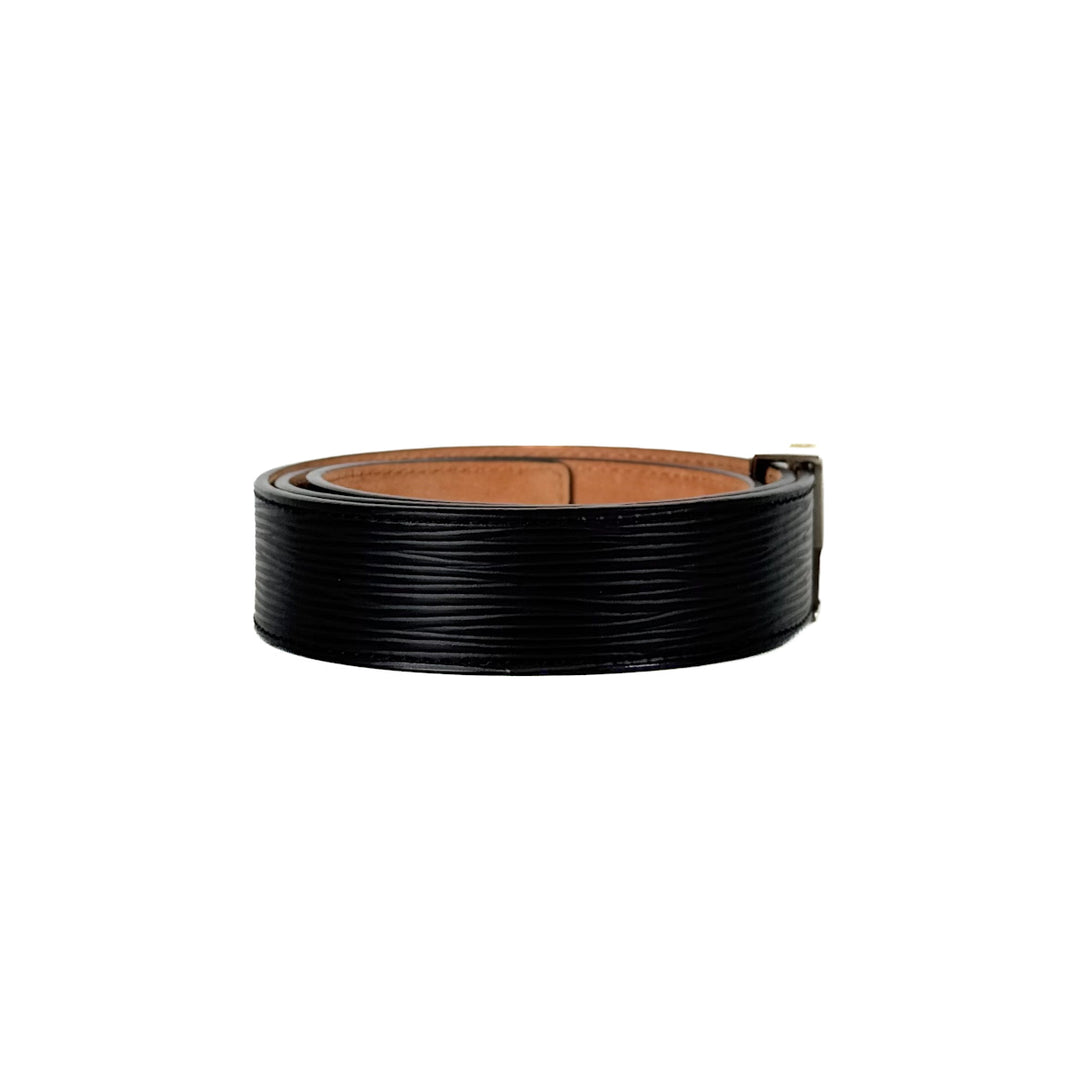 Louis Vuitton Epi Leather Black Belt 80cm