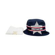 Dior Navy Blue Polyester Bucket Hat #57