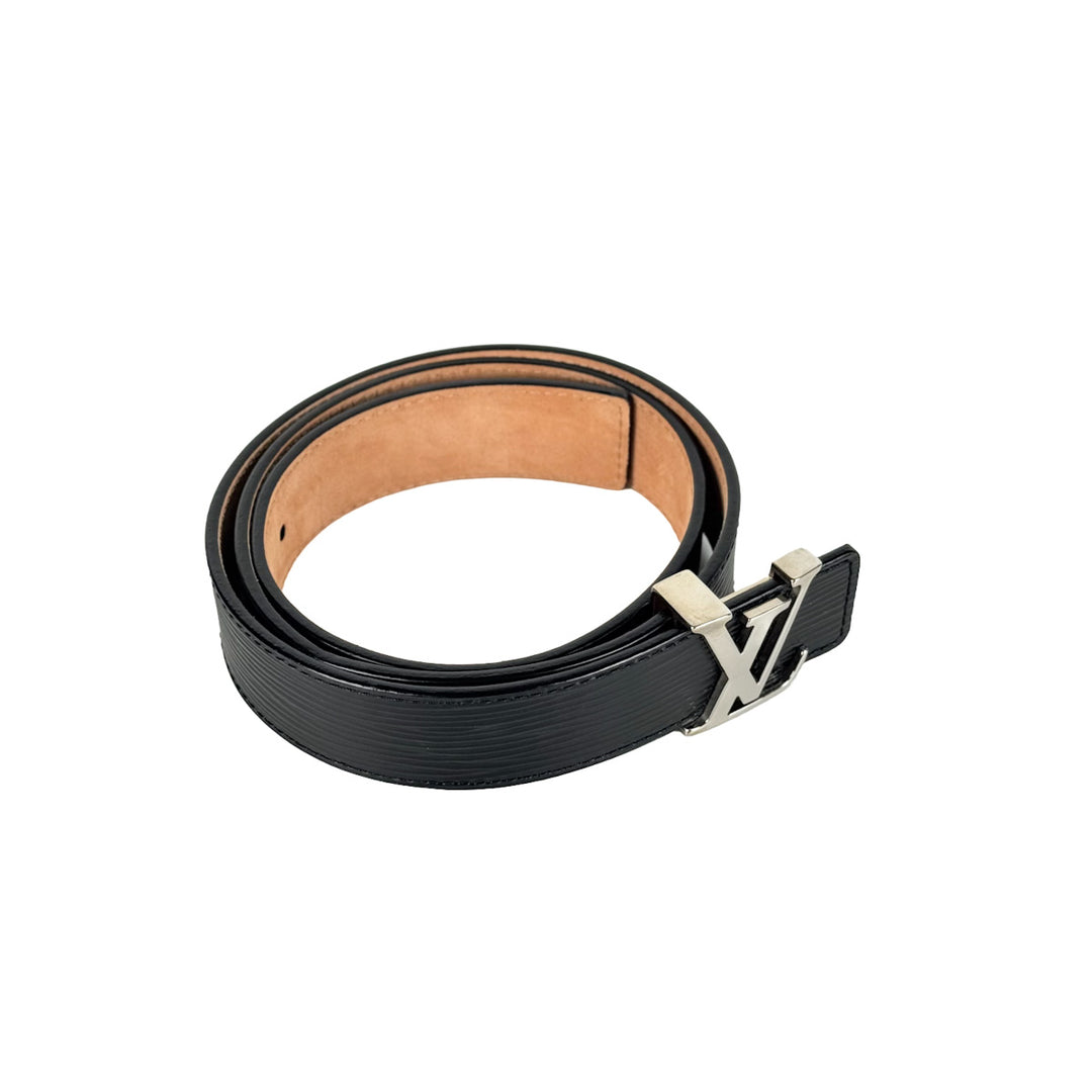 Louis Vuitton Epi Leather Black Belt 80cm