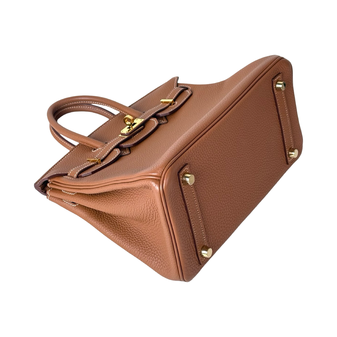 Hermes Birkin 25cm Gold GHW Bag