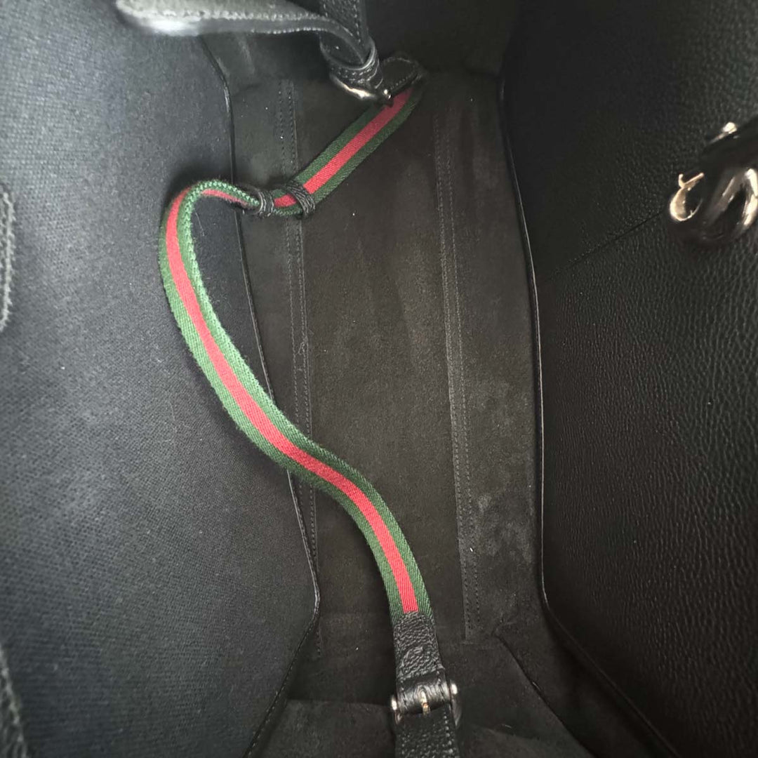 Gucci Jackie Bag Large Black Calfskin