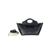 Burberry Soft Calfskin Small Pocket Tote Bag