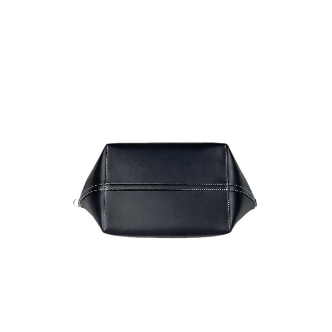 Burberry Soft Calfskin Small Pocket Tote Bag