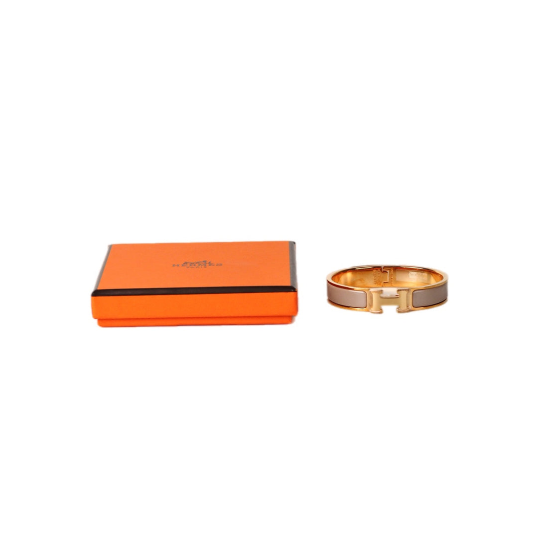 Hermes H Clic Bracelet Martin Glace