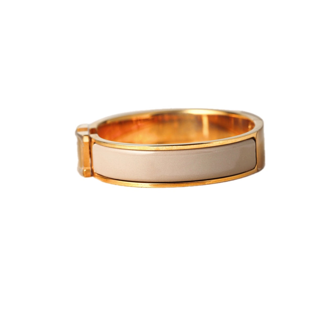 Hermes H Clic Bracelet Martin Glace