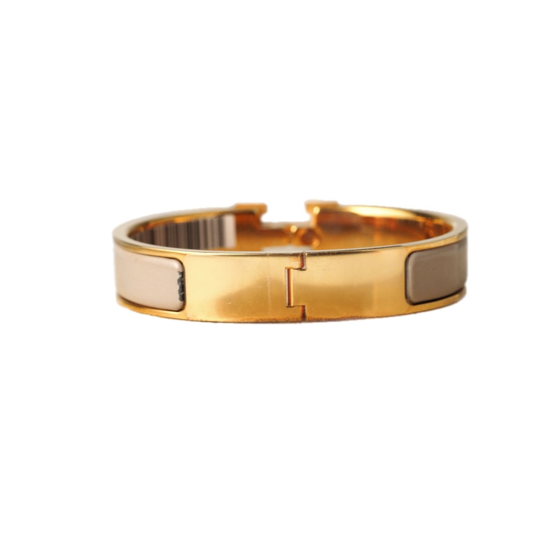 Hermes H Clic Bracelet Martin Glace