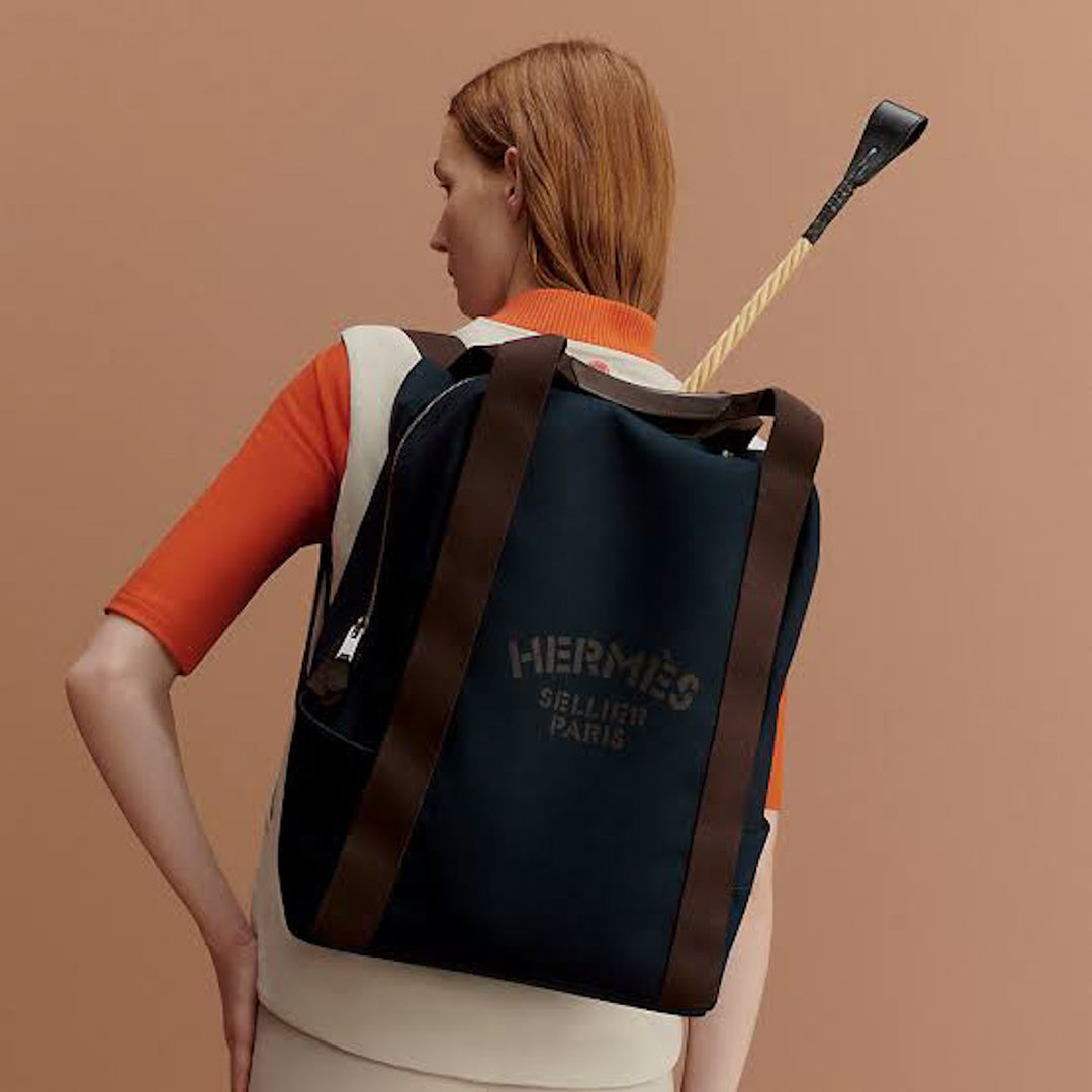 Hermes School Blue Backpack