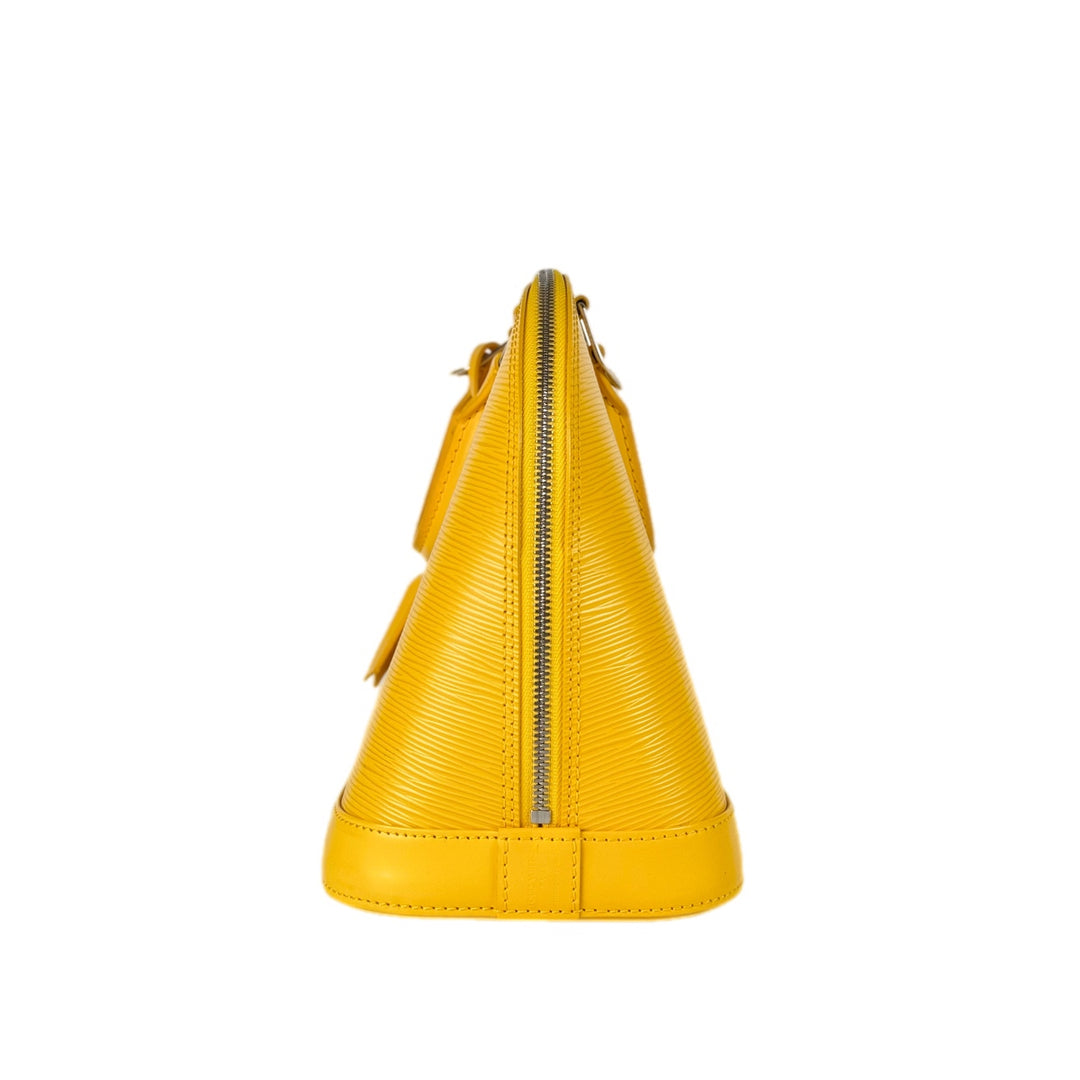 Louis Vuitton Alma Epi Yellow Bag