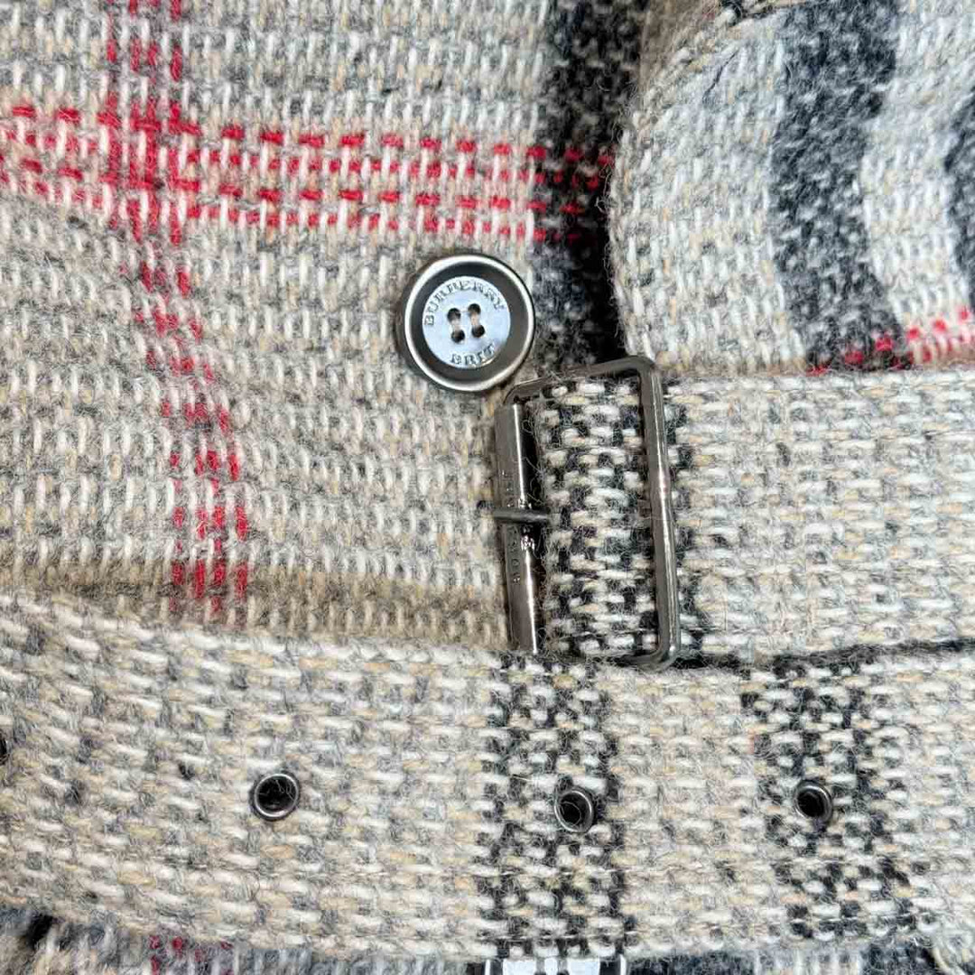 Burberry Wool Trench Coat #UK8