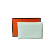 Hermes Calvi Duo Card Holder peppermint