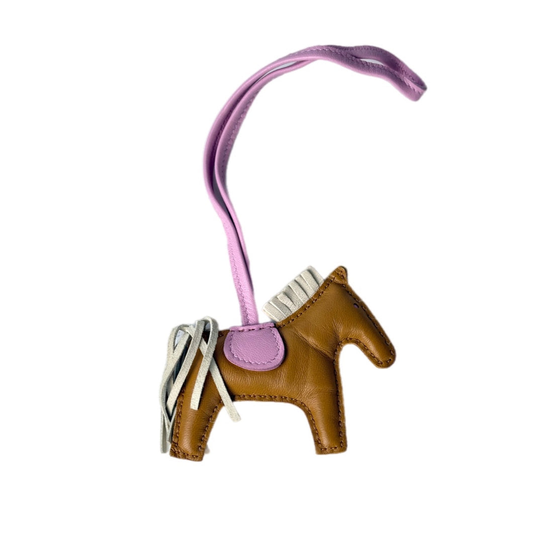 Hermes Rodeo Charm Pm Sesame/Craie Agneau