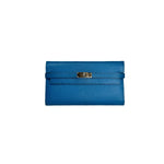 Hermes Blue Kelly Long Wallet - Jiaxyk