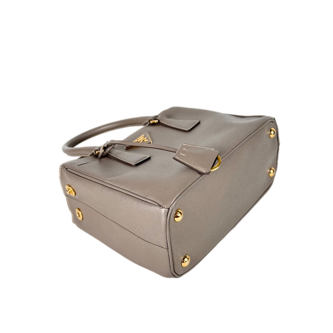 Prada Saffiano Galleria Small Tote Bag