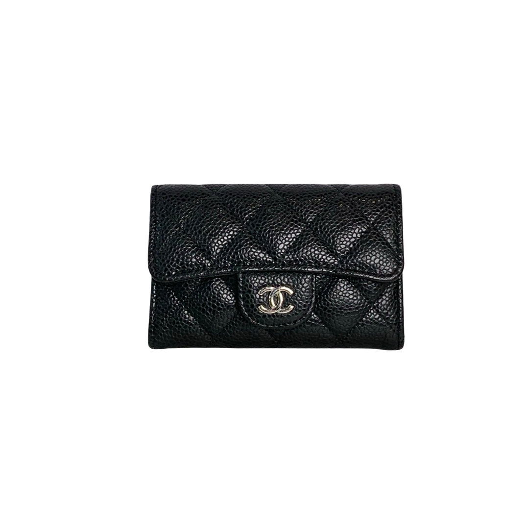 Chanel Black Classic Flap Wallet