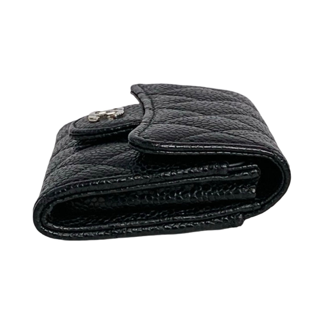 Chanel Black Classic Flap Wallet