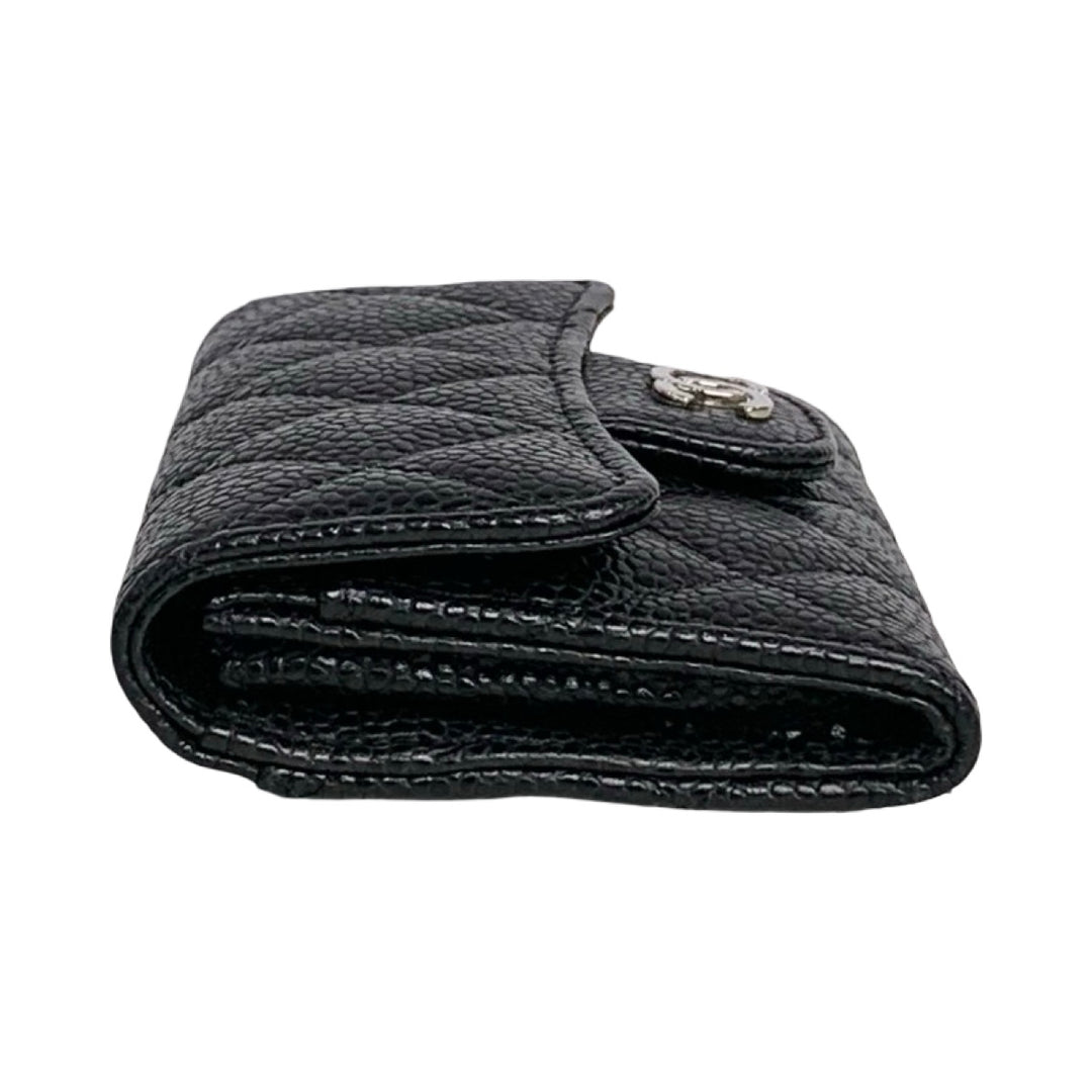 Chanel Black Classic Flap Wallet