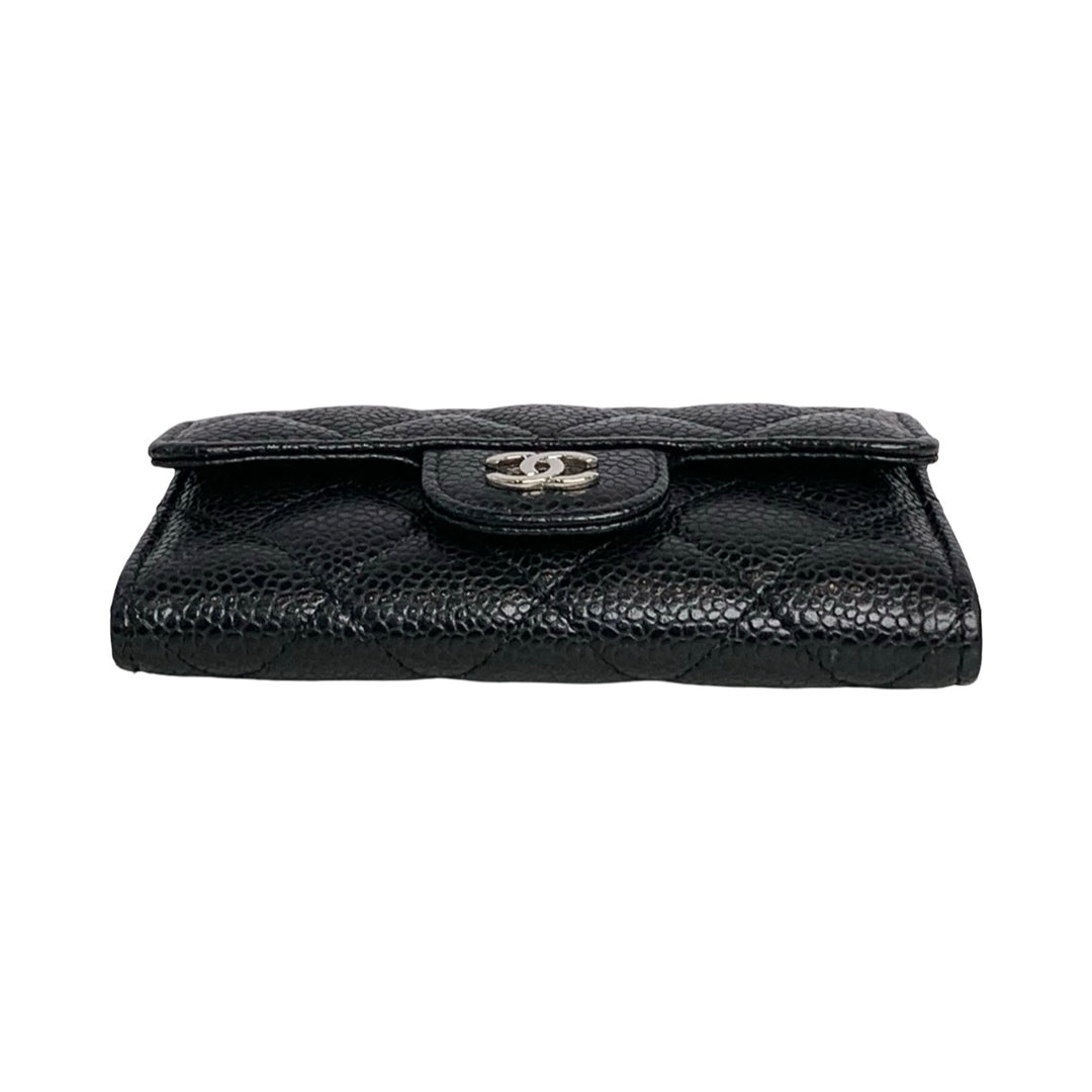 Chanel Black Classic Flap Wallet