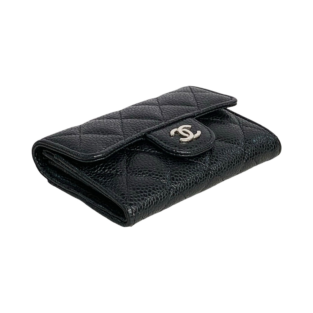 Chanel Black Classic Flap Wallet