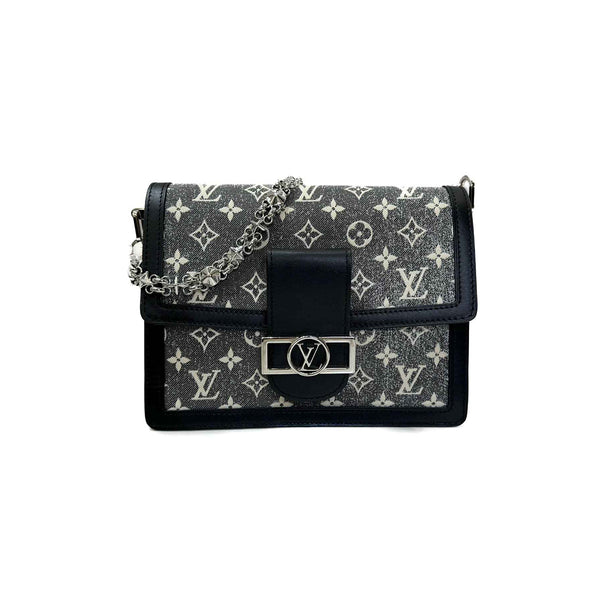 Louis Vuitton Black Denim Dauphine MM - Jiaxyk