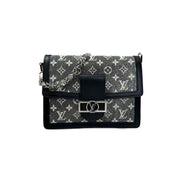 Louis Vuitton Black Denim Dauphine MM - Jiaxyk