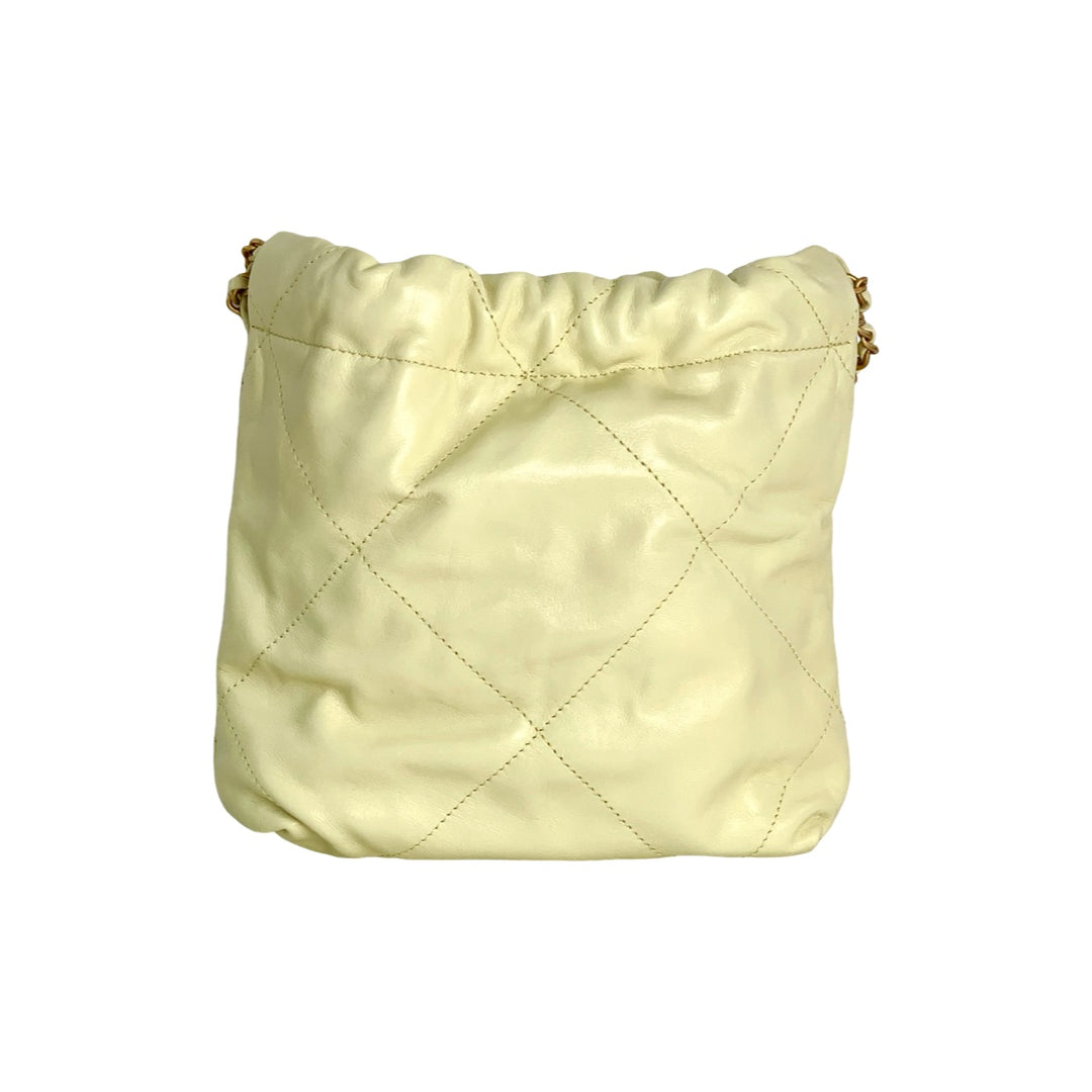 Chanel 22 Mini Yellow Bag