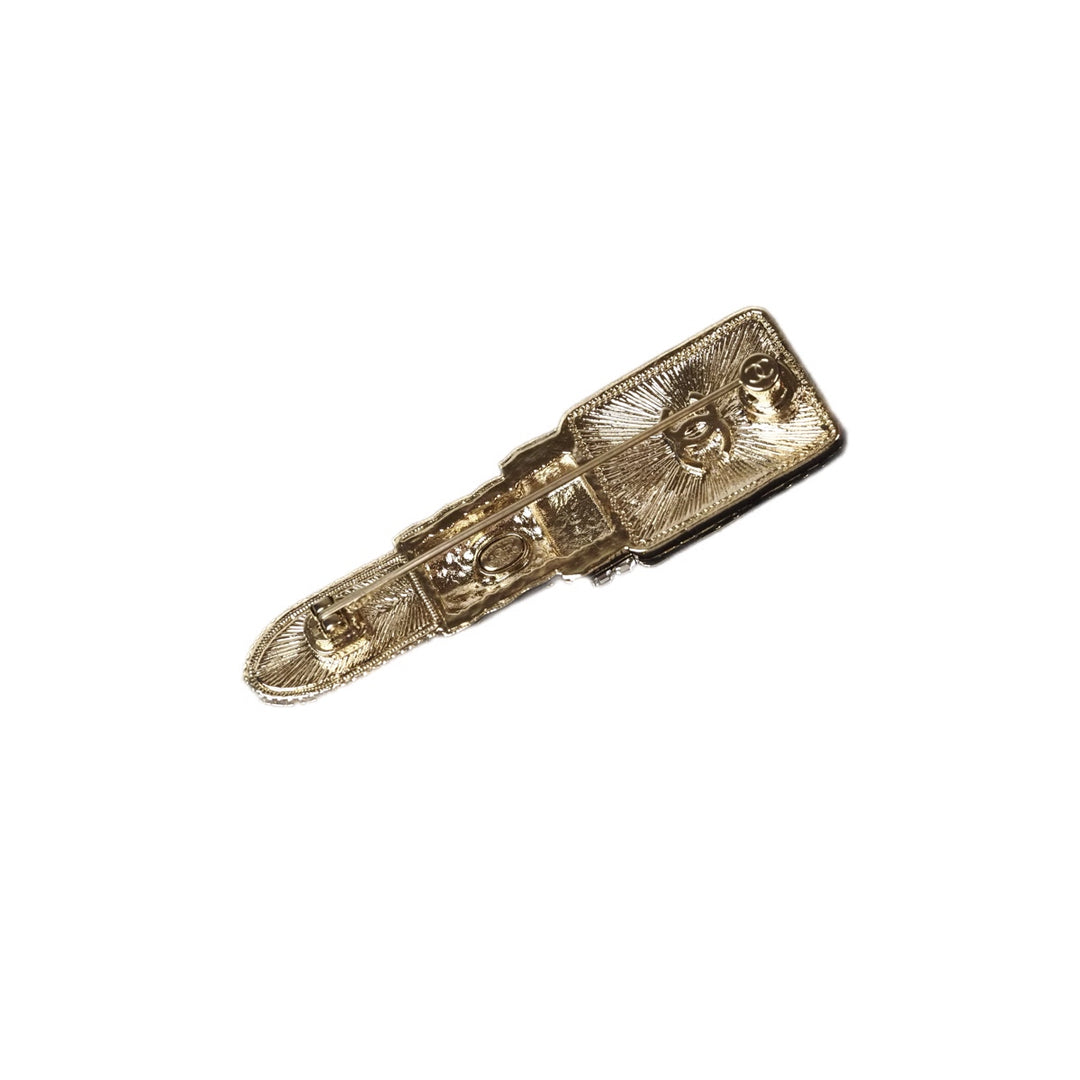 Chanel Lipstick Brooch