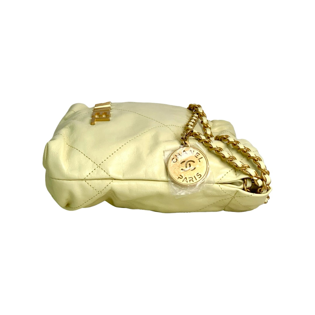 Chanel 22 Mini Yellow Bag