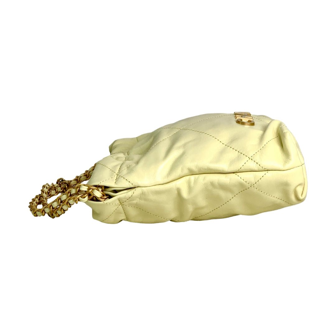 Chanel 22 Mini Yellow Bag