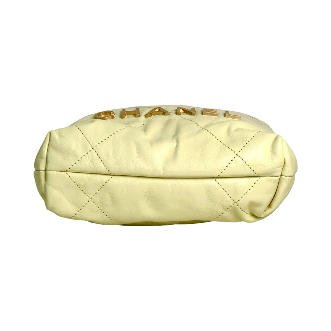 Chanel 22 Mini Yellow Bag