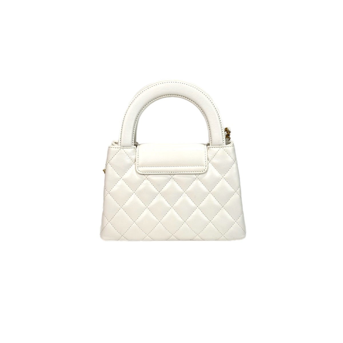 Chanel White Small Kelly Bag