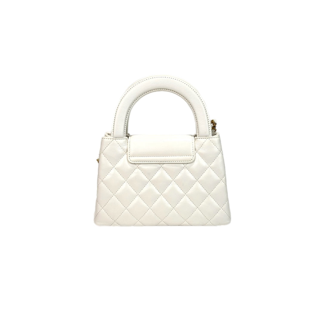 Chanel White Small Kelly Bag