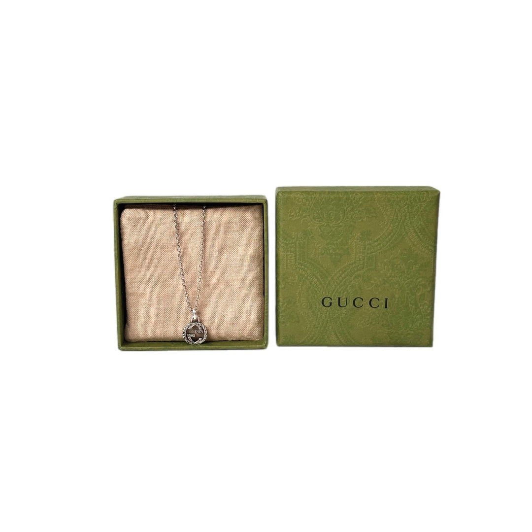 Gucci GG Sterling Silver Necklace