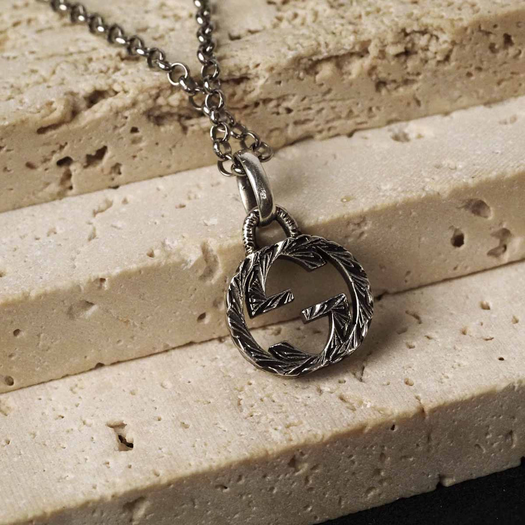 Gucci GG Sterling Silver Necklace