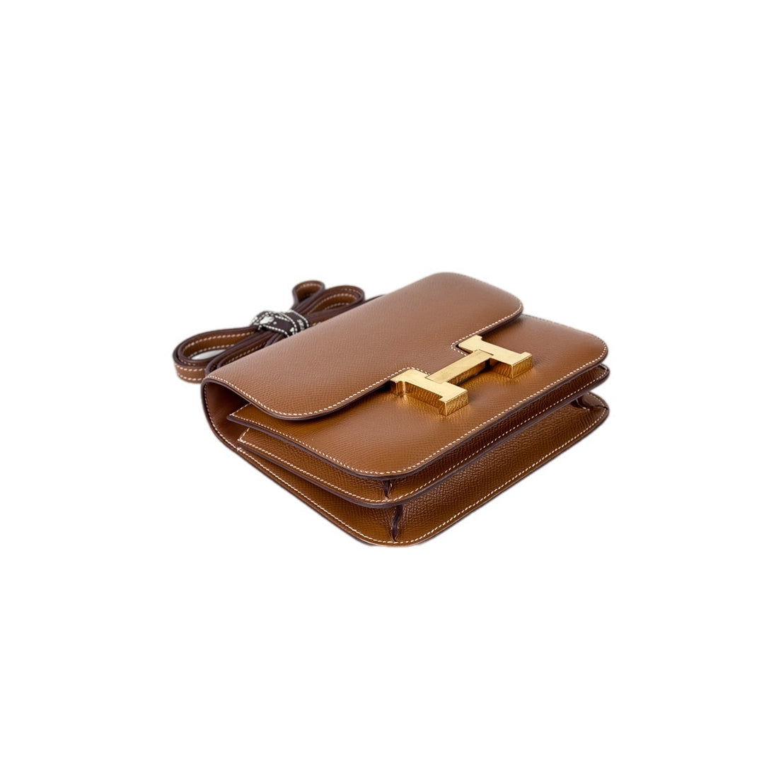 Hermes Constance Bag Mini Gold/Gold Epsom