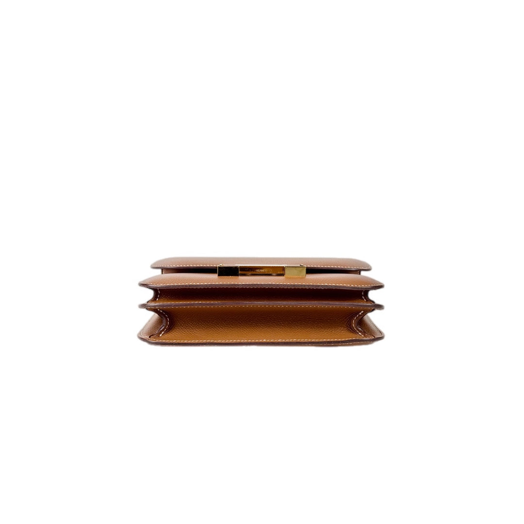 Hermes Constance Bag Mini Gold/Gold Epsom