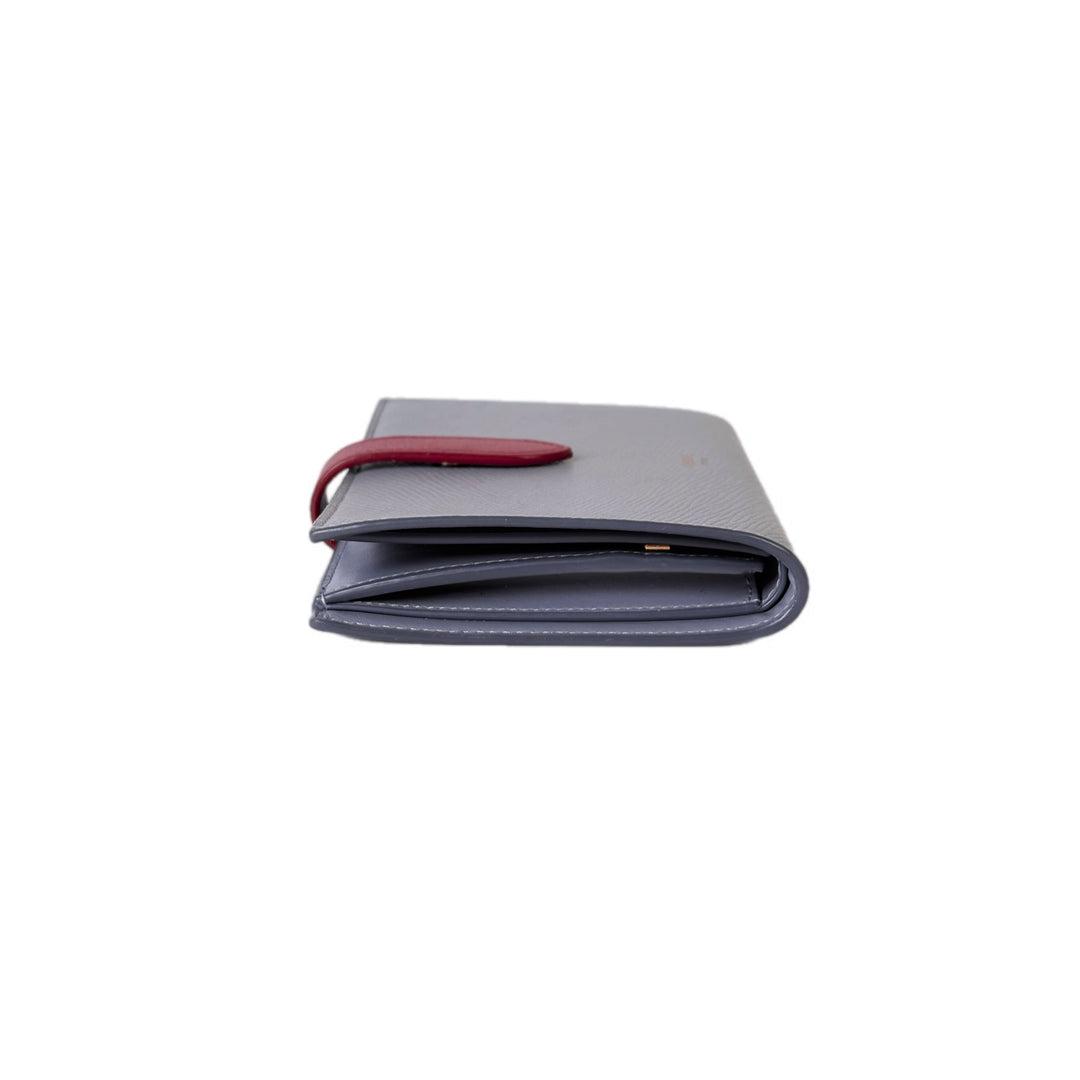 Celine Large Strap Blue Wallet